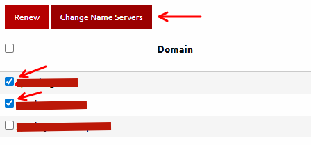 How to Change Domain Nameservers for GoGoGoHost Registered Domains