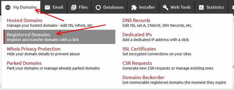 How to Change Domain Nameservers for GoGoGoHost Registered Domains